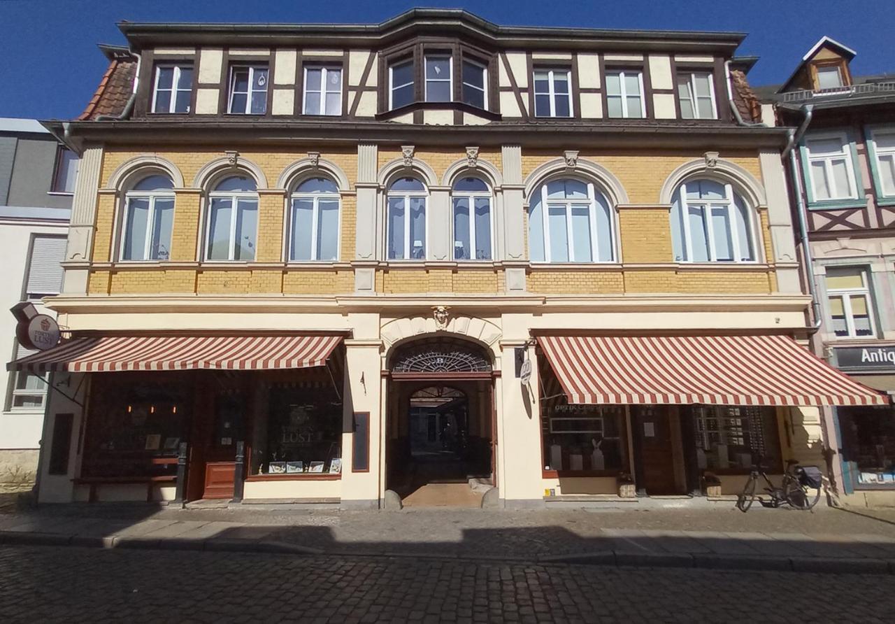 Apartment Silberne Lilie Quedlinburg Exterior foto